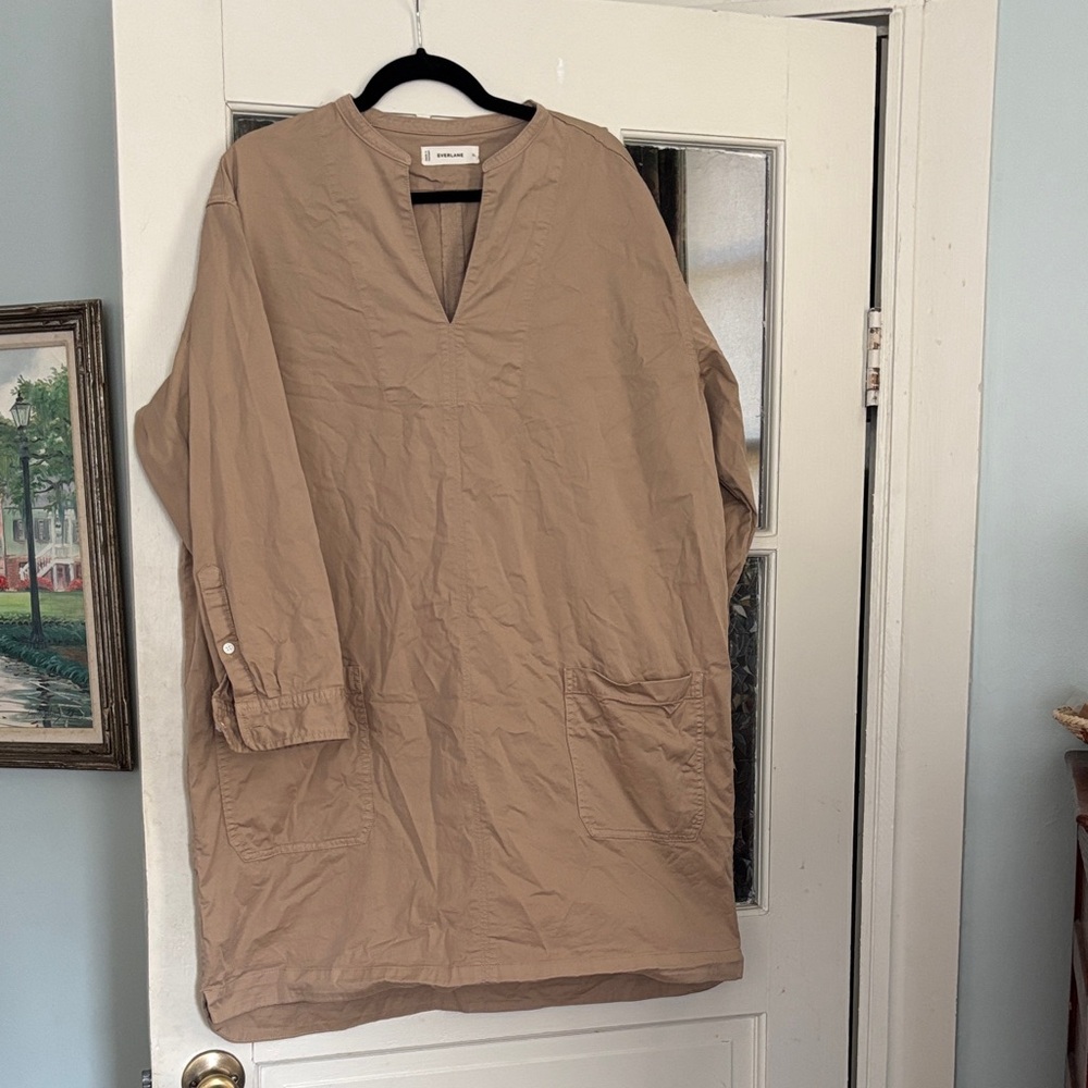 Everlane Tan Tunic Dress